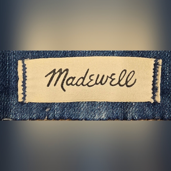 Madewell 9" High Rise Distressed Skinny Size 27 - Picture 6 of 9